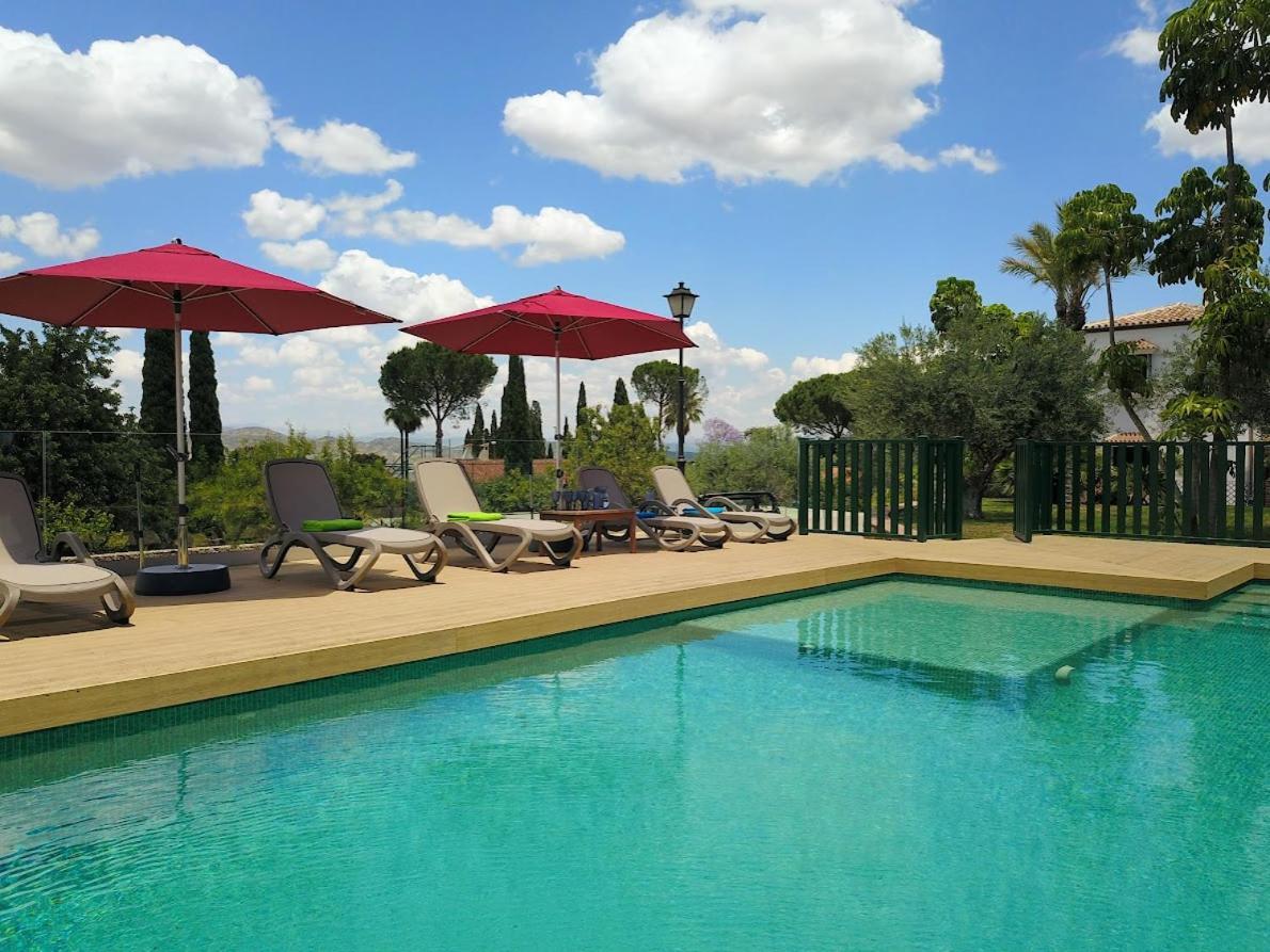 Luxe Hacienda La Campina Met Verwarmd Zwembad En Tennisbaan. Alhaurín el Grande Exterior photo