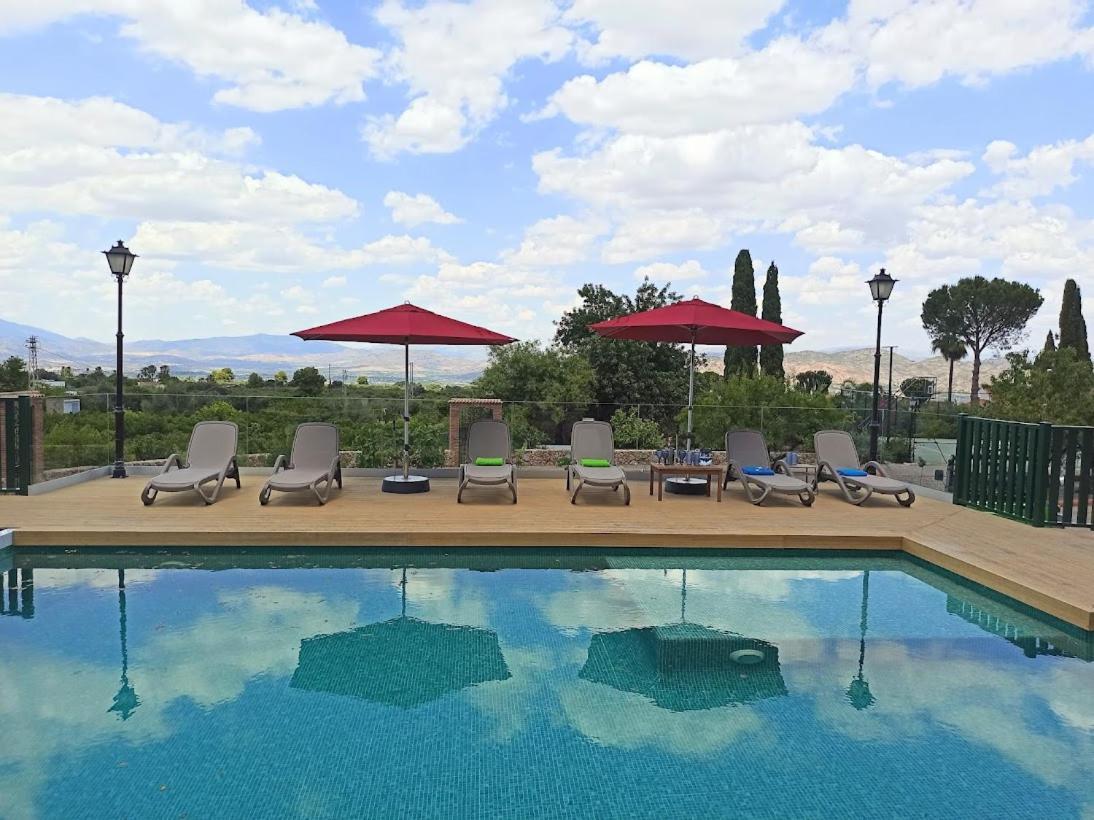 Luxe Hacienda La Campina Met Verwarmd Zwembad En Tennisbaan. Alhaurín el Grande Exterior photo