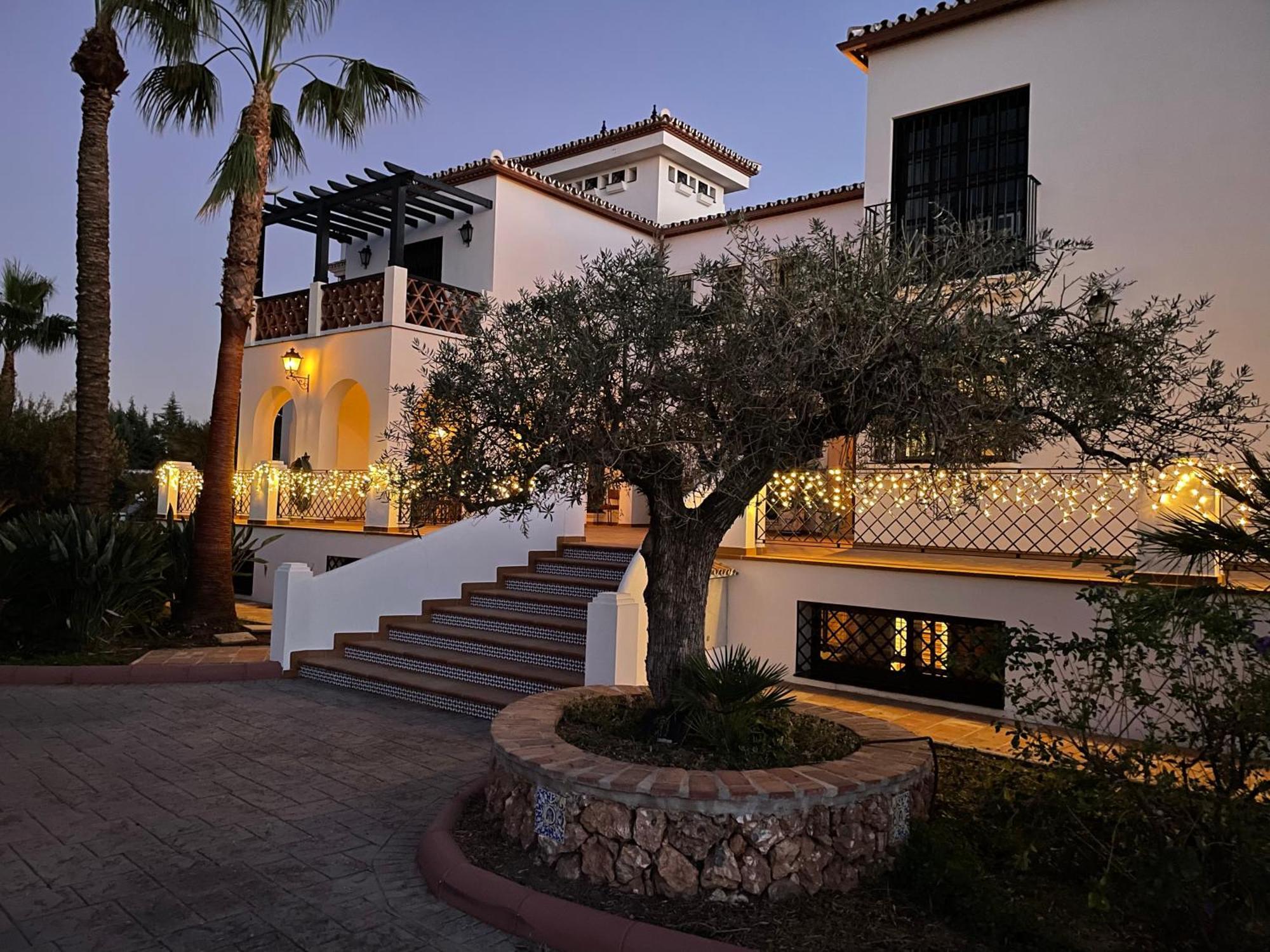 Luxe Hacienda La Campina Met Verwarmd Zwembad En Tennisbaan. Alhaurín el Grande Exterior photo